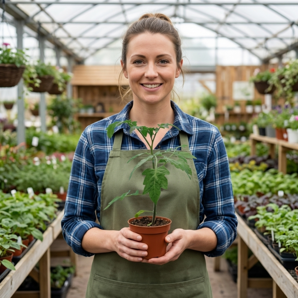 Tomato ‘Brandy Boy’ — Fruit Plant / Tender Annual, 10.5cm Pot (Set of 3 or 6)