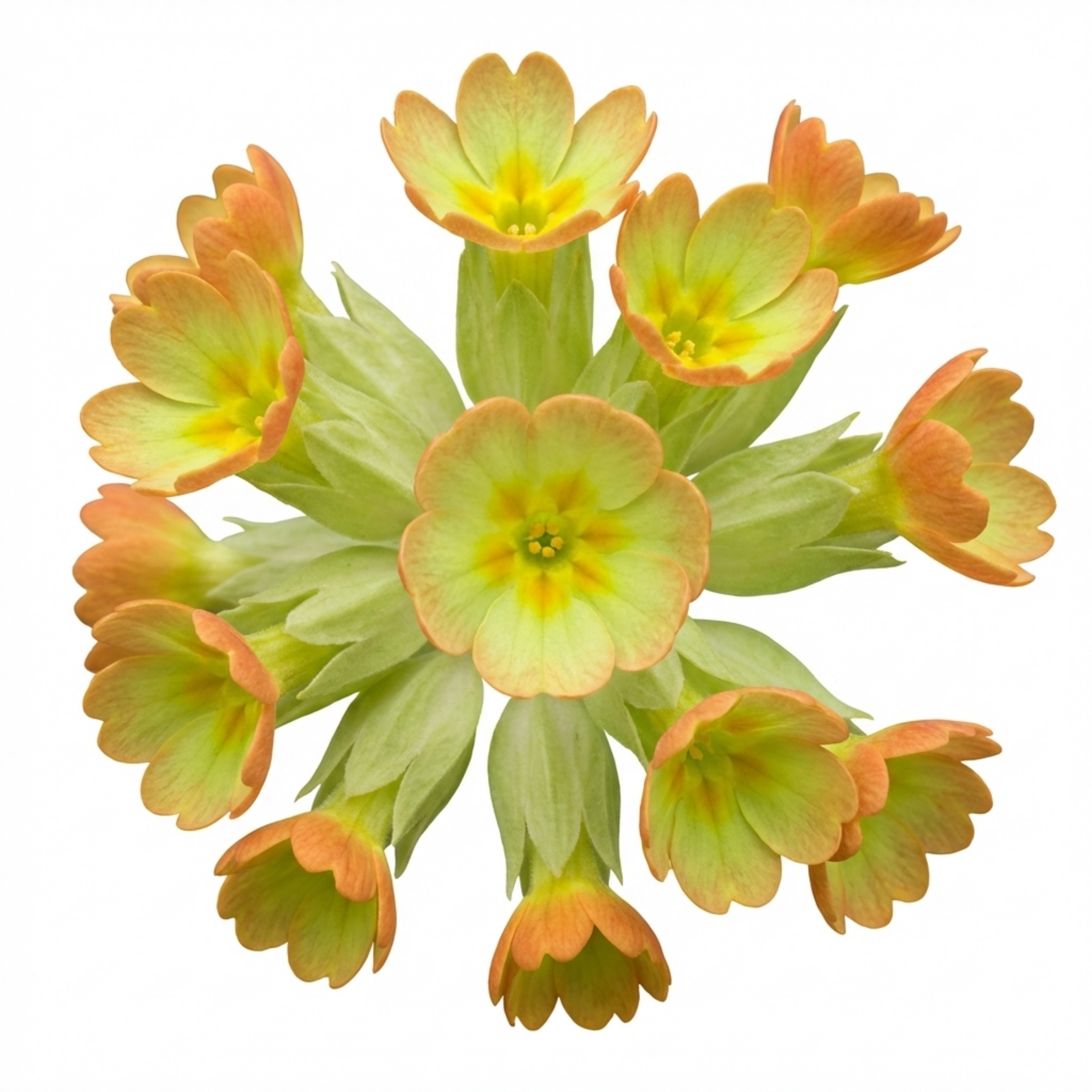Primula ‘Orange’ — Hardy Herbaceous Perennial, Bee-Friendly, 1L Pot (Set of 3 or 6)
