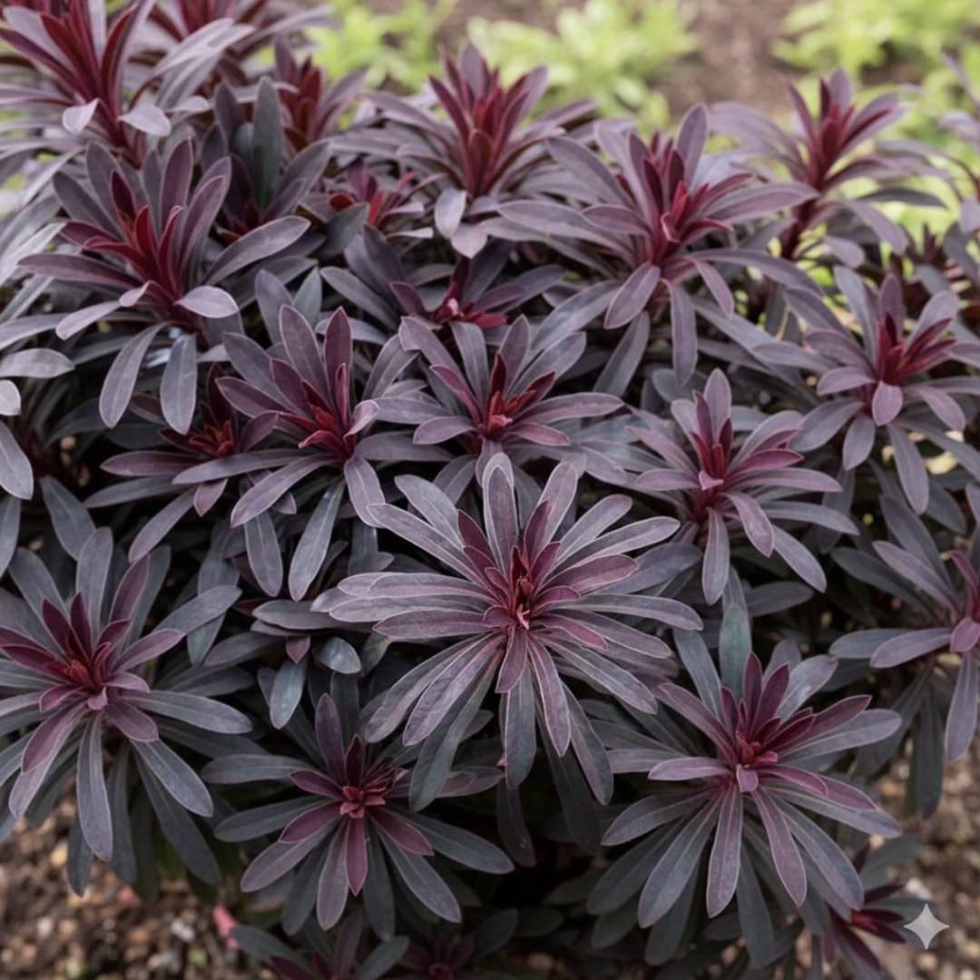 Euphorbia ‘Miners Merlot’ — Hardy Shrub, 3L Pot