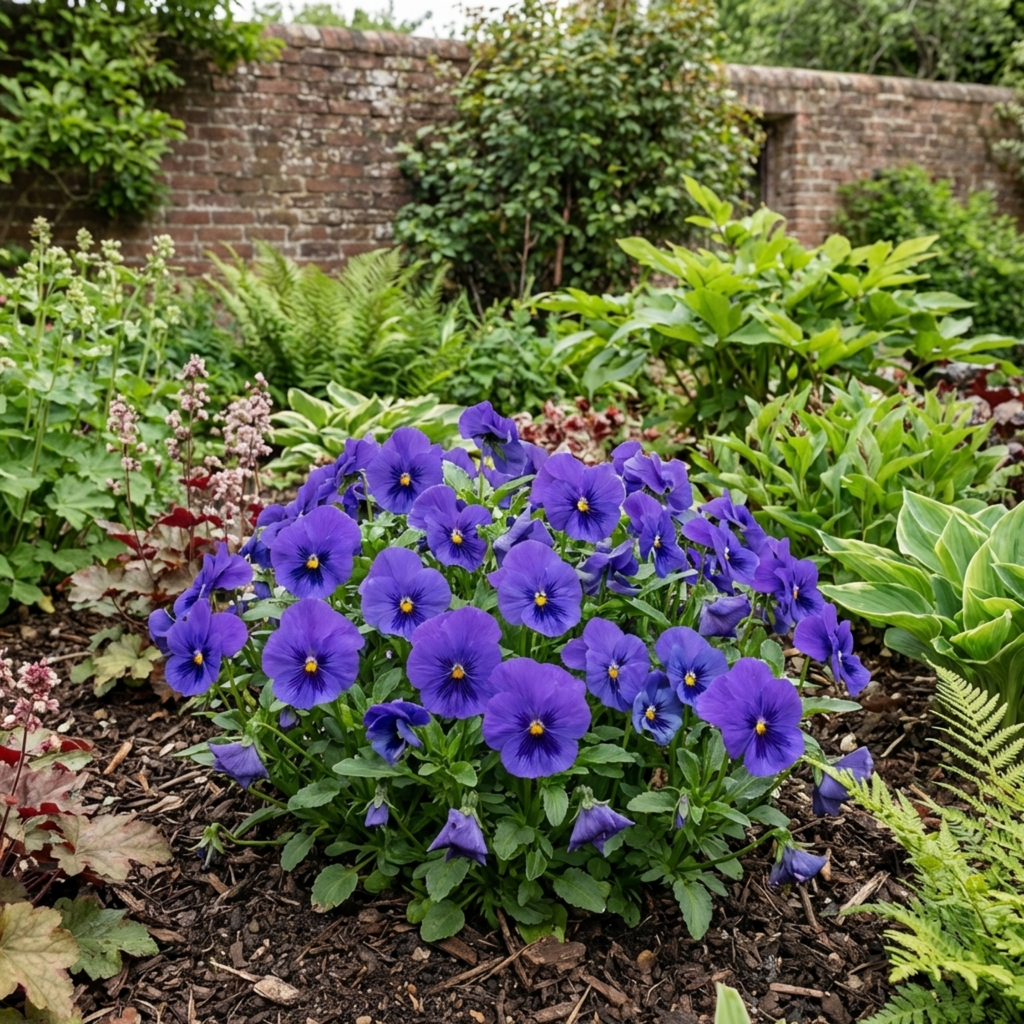 Pansy ‘Delta Pro Marina’ — Hardy Annual / Biennial, Bee-Friendly, 3L Pot