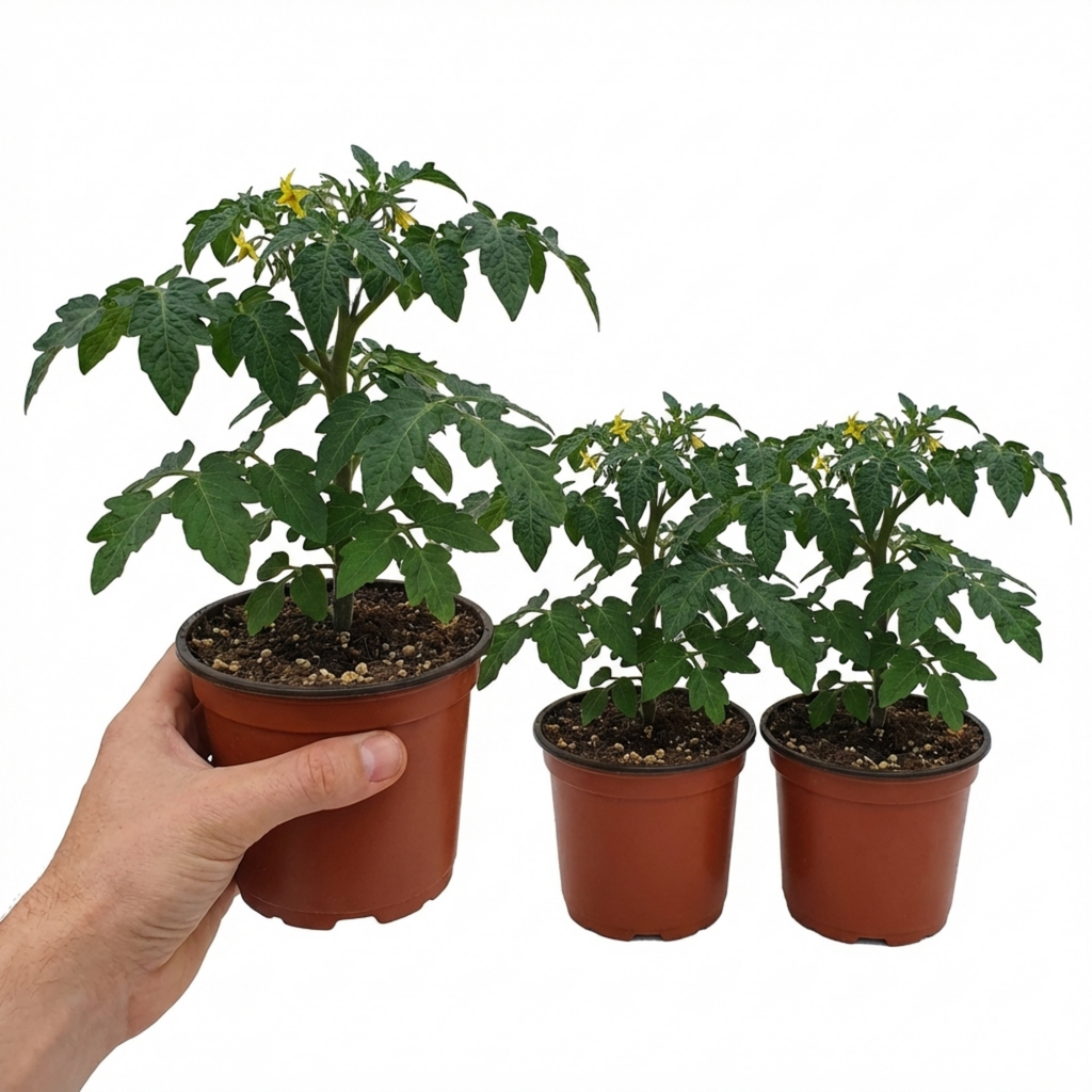 Tomato ‘Trilly Tomato’ — Tender Annual (grafted), 1L Pot (Set of 3 or 6)