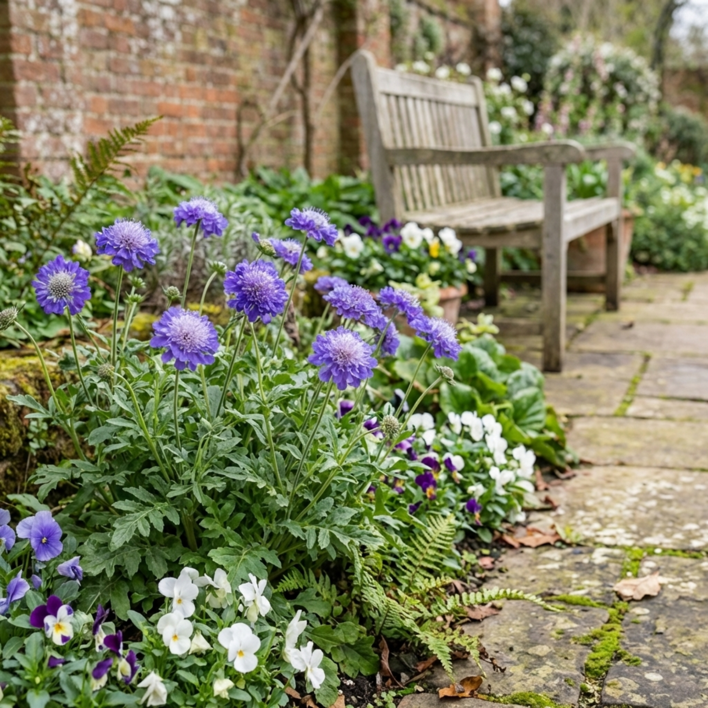 Scabious ‘Blue Note’ — Hardy Perennial, Bee-Friendly, 1L Pot (Set of 3 or 6)