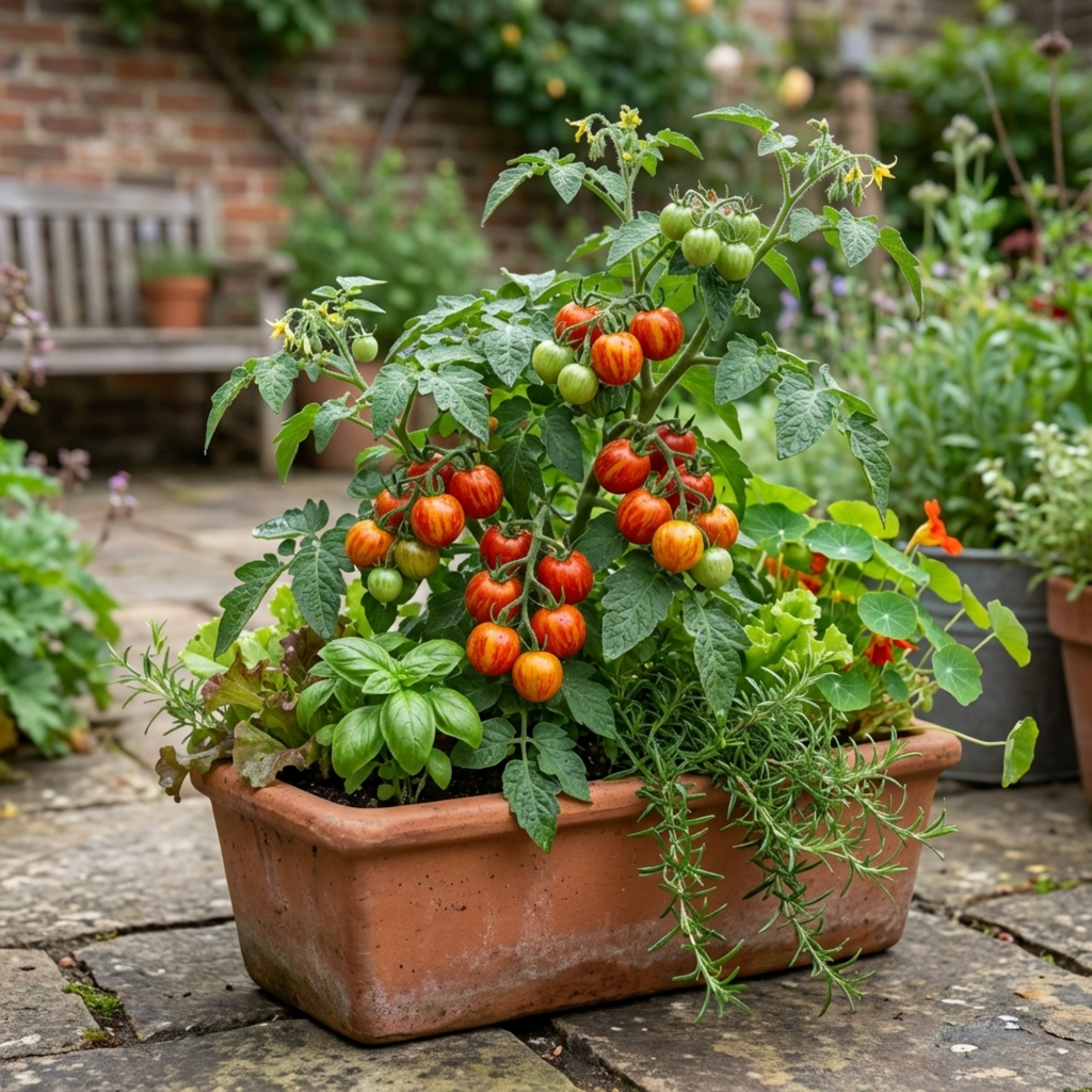 Tomato ‘Ricola Fire’ — Fruit Plant / Tender Annual, 10.5cm Pot (Set of 3 or 6)