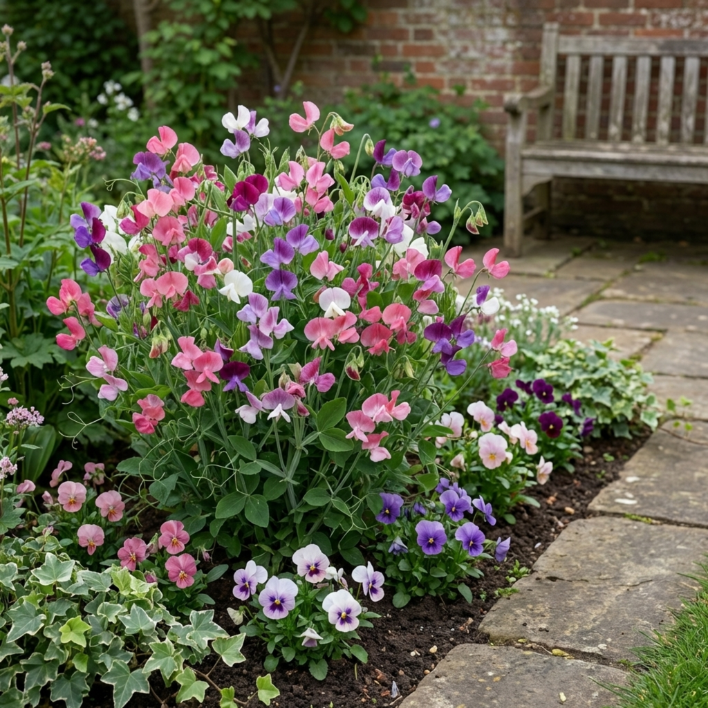 Lathyrus ‘Cupid’ — Hardy Annual Climber, Bee-Friendly, 10.5cm Pot (Set of 3 or 6)