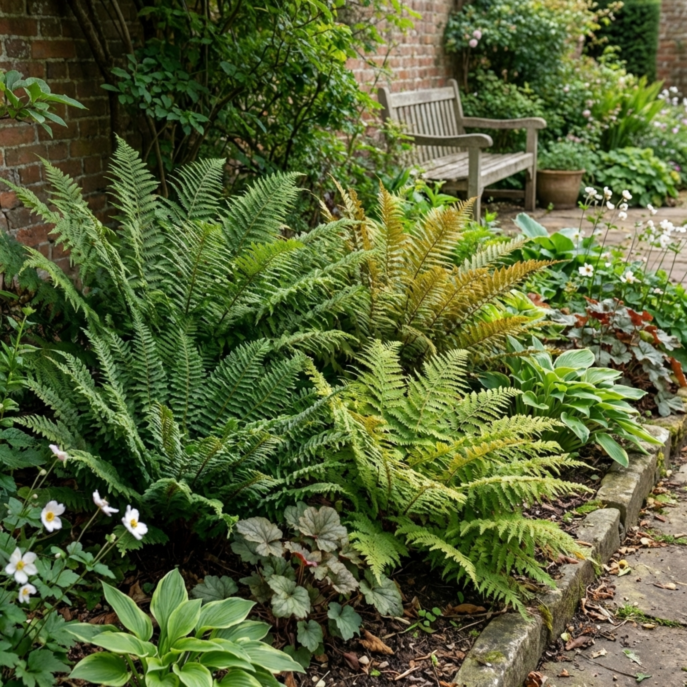Soft ‘Shield’ — Hardy Evergreen Perennial Fern, 1L Pot