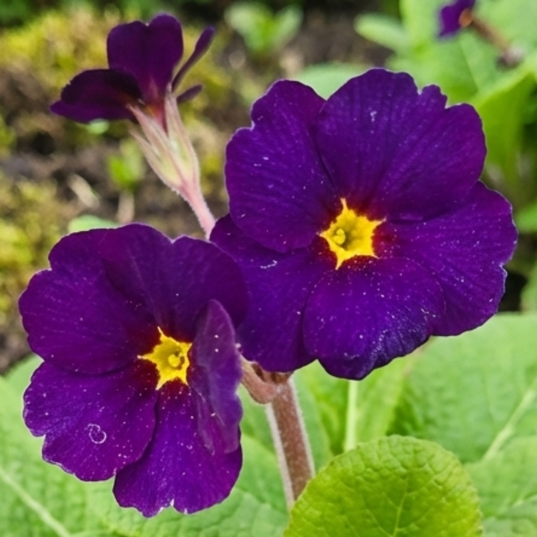 Polyanthus ‘Stella Pheasant Eye’ — Hardy Perennial, 1L Pot
