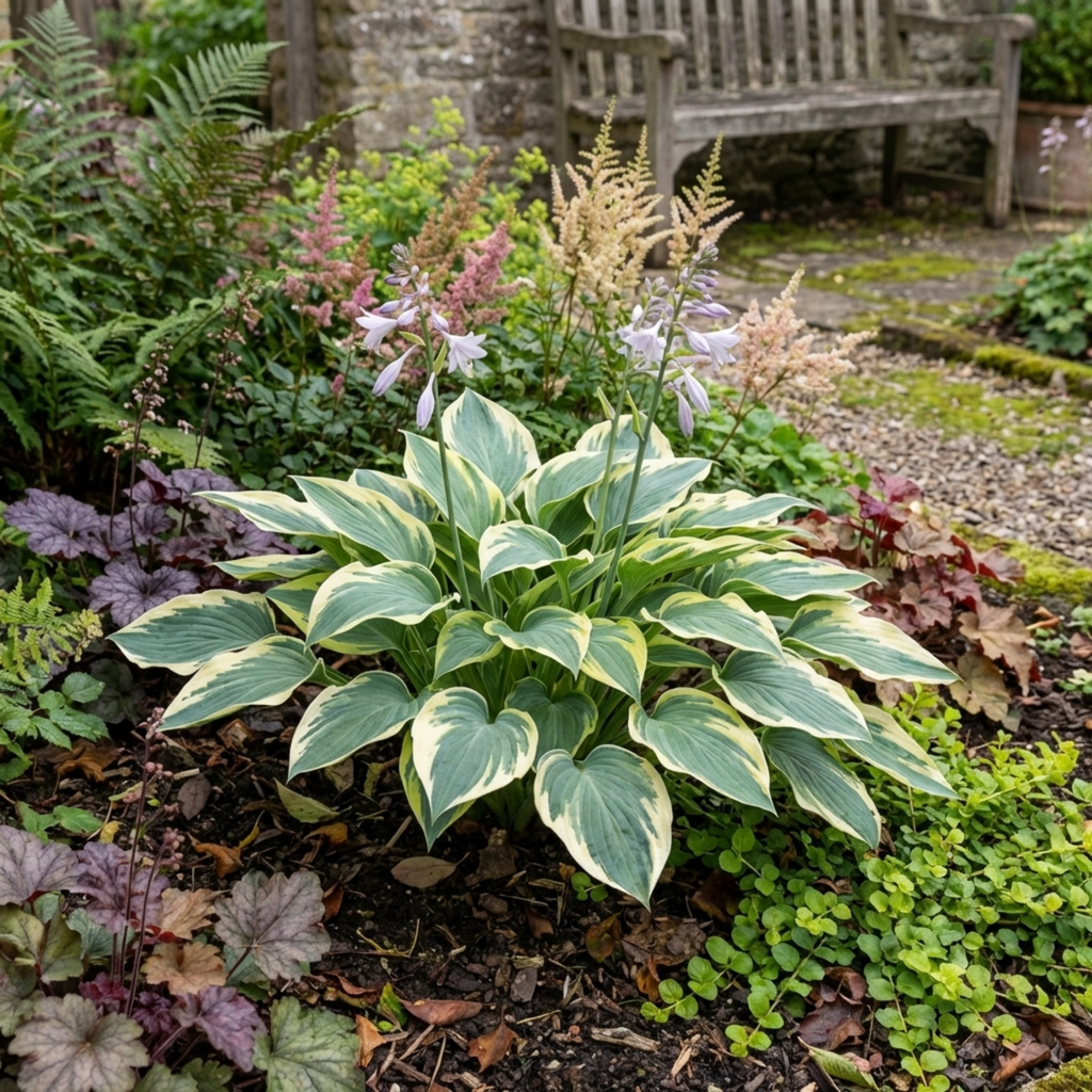 Hosta 'First Frost' — Plantain Lily, Hardy Perennial, 1L Pot (Set of 3 or 6)