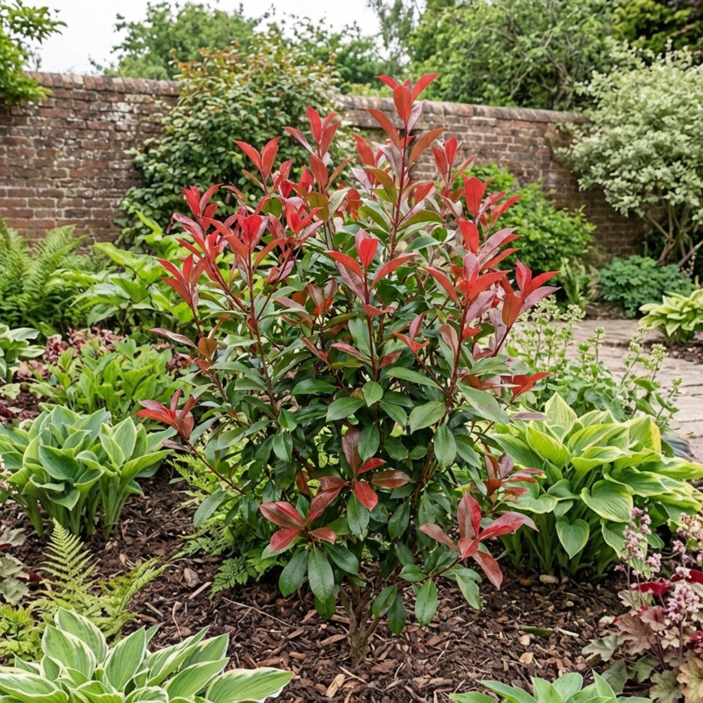 Photinia ‘Louise’ — Evergreen Shrub, Bee-Friendly, 7.5L Pot