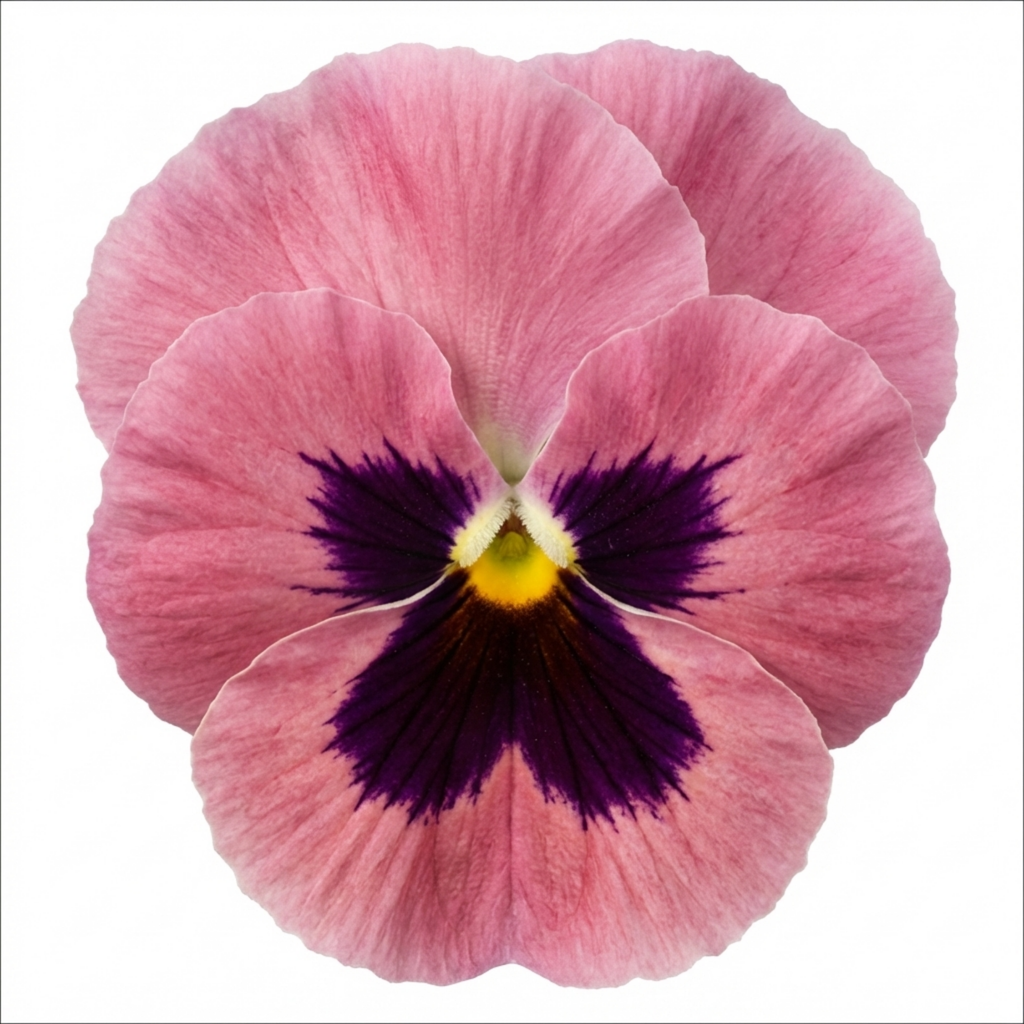Pansy 'Pink with Blotch' — Hardy Bedding, Bee-Friendly, 3L Pot