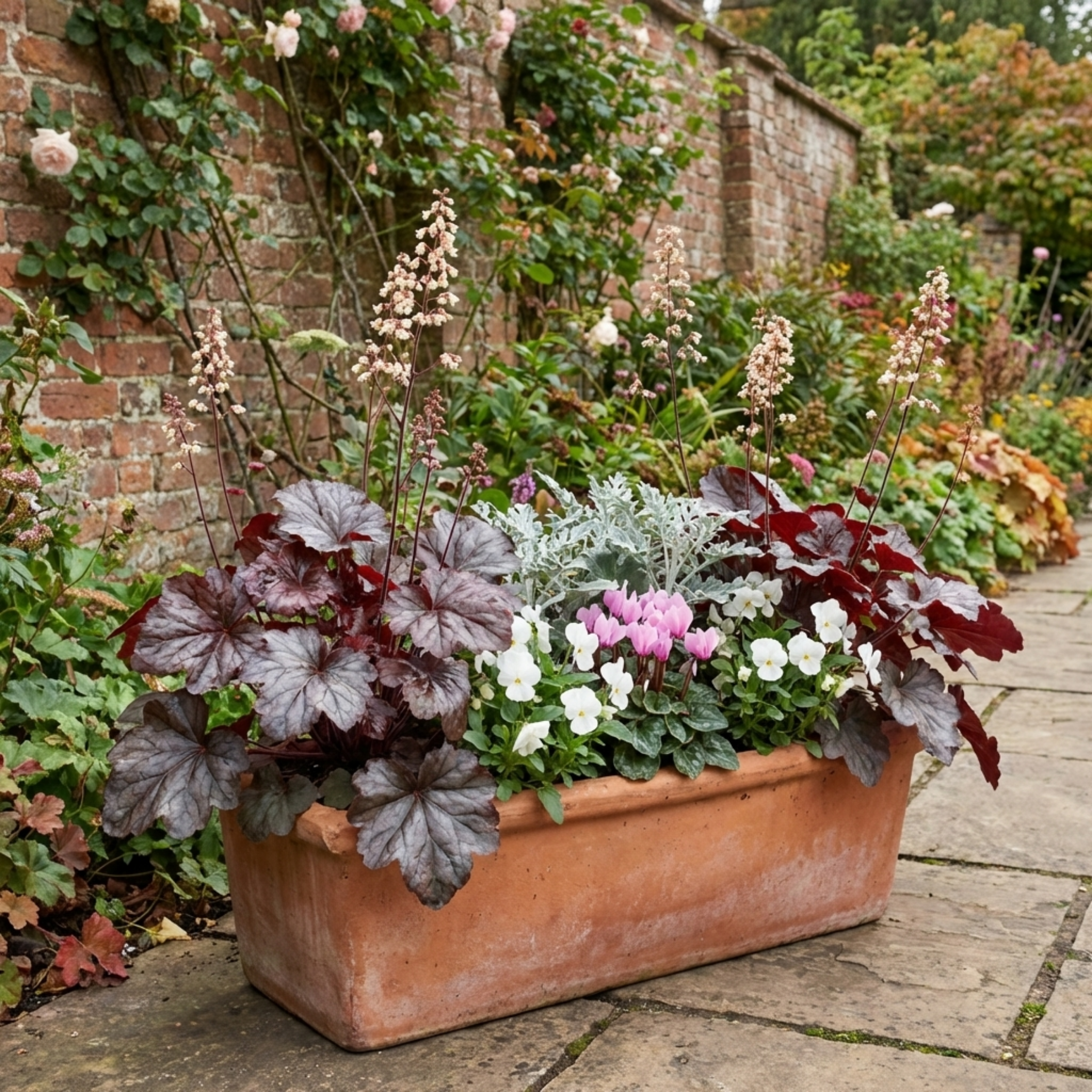 Heuchera ‘Palace Purple’ — Hardy Evergreen Perennial, Bee-Friendly, 1L Pot (Set of 3 or 6)
