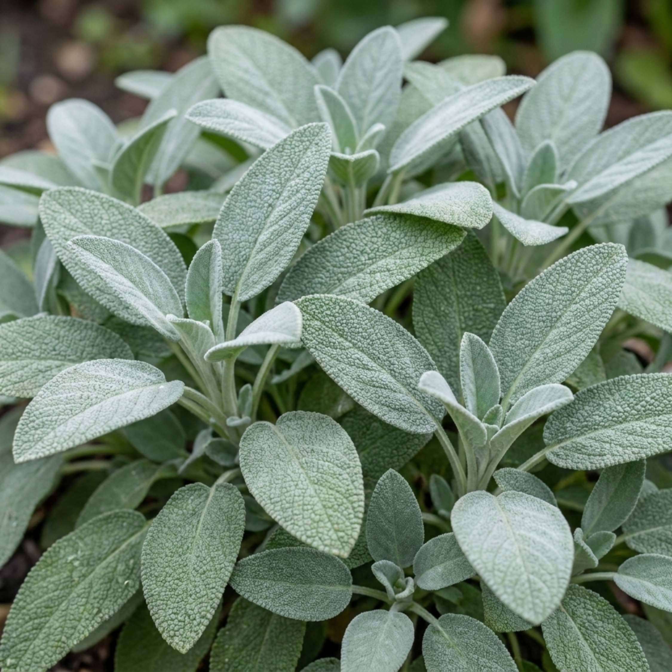 Salvia ‘Berggarten’ — Hardy Evergreen Perennial Subshrub, Bee-Friendly, 1L Pot (Set of 3 or 6)