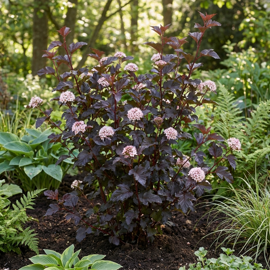 Physocarpus ‘Sweet Cherry Tea’ — Deciduous Shrub, Bee-Friendly, 3L Pot