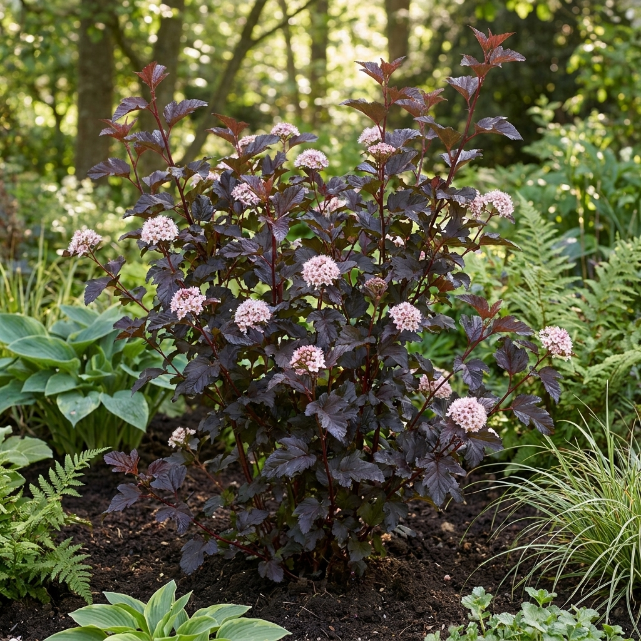 Physocarpus ‘Sweet Cherry Tea’ — Deciduous Shrub, Bee-Friendly, 3L Pot