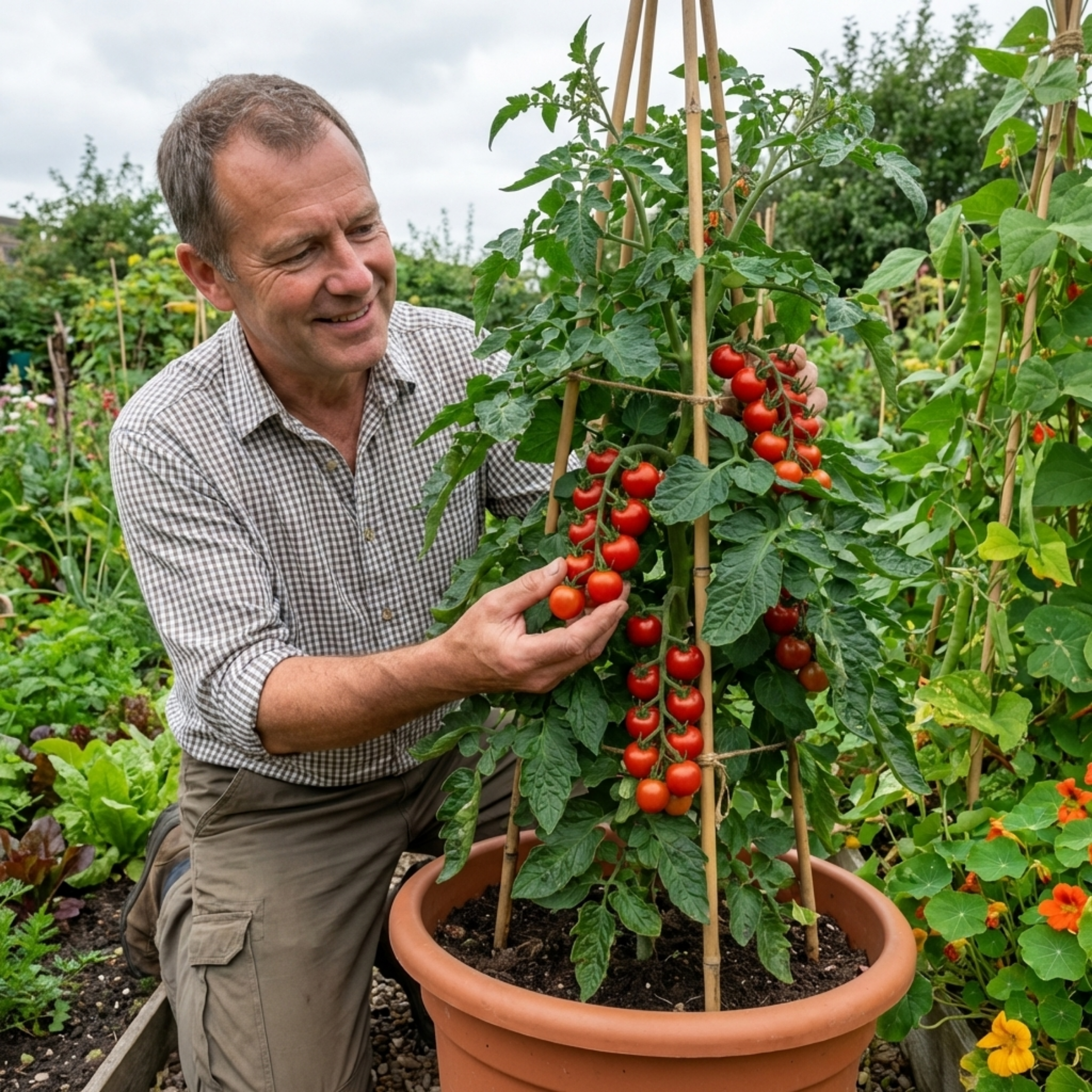 Tomato ‘Crokini Tomato’ — Tender Annual (grafted), 1L Pot (Set of 3 or 6)
