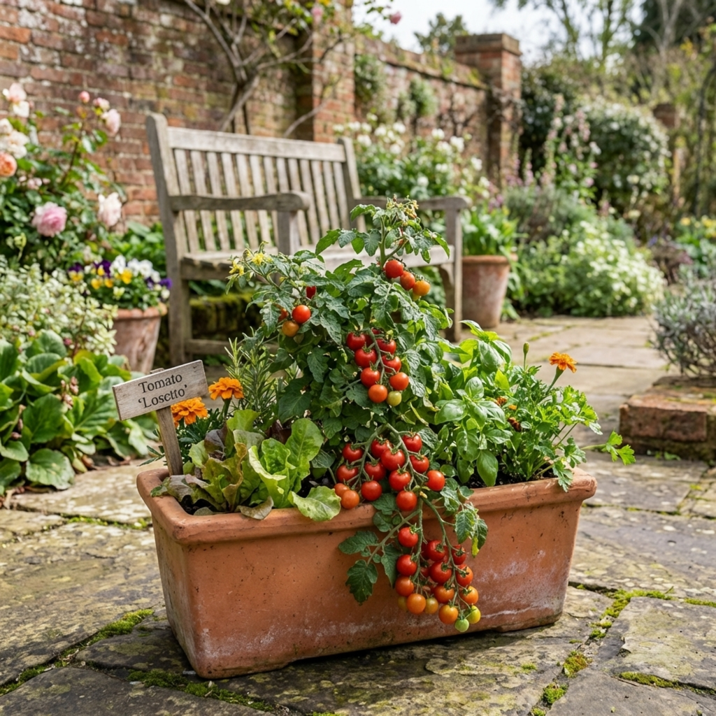 Tomato ‘Losetto’ — Fruit Plant / Tender Annual, 10.5cm Pot (Set of 3 or 6)