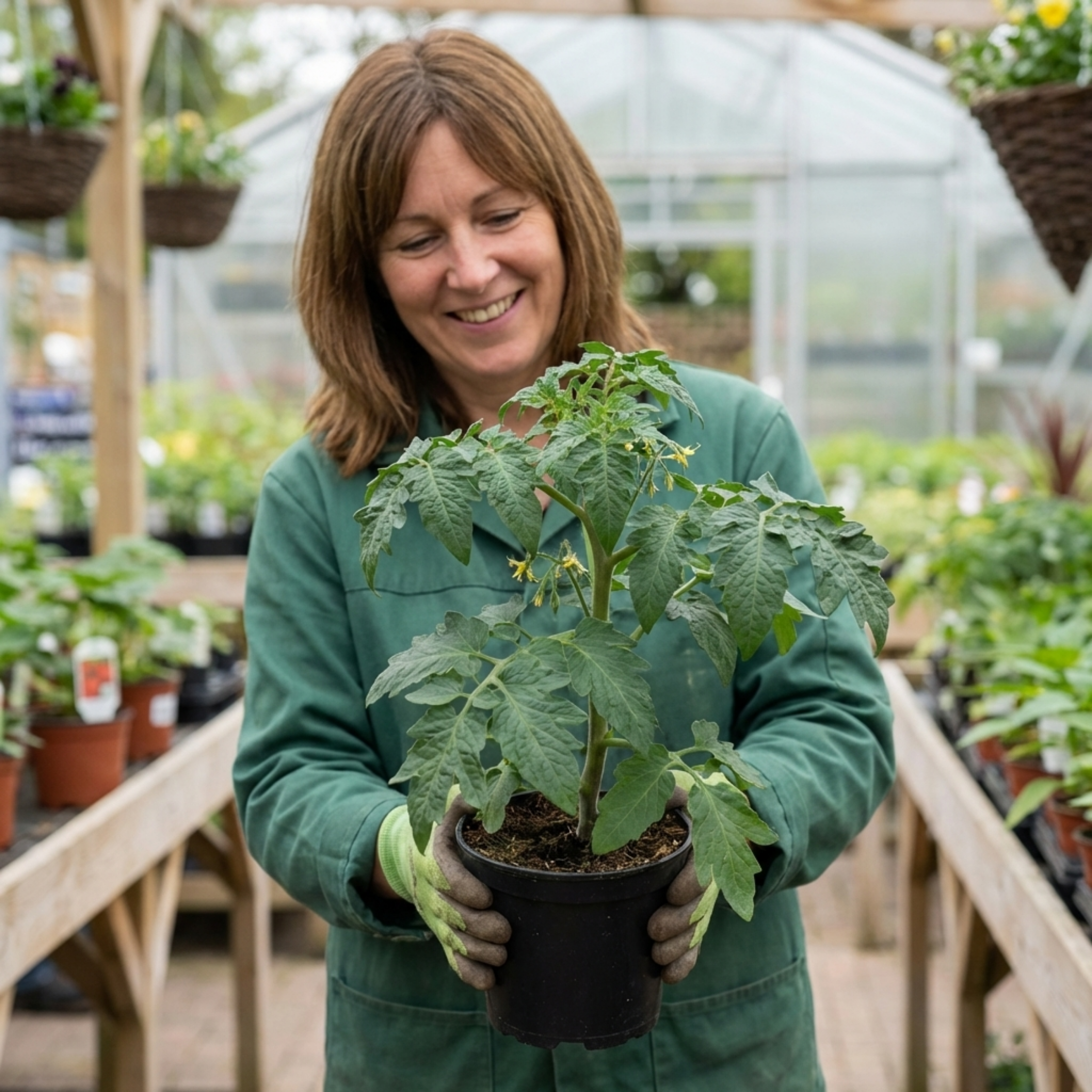 Tomato ‘Cornabel Tomato’ — Tender Annual (grafted), 1L Pot (Set of 3 or 6)