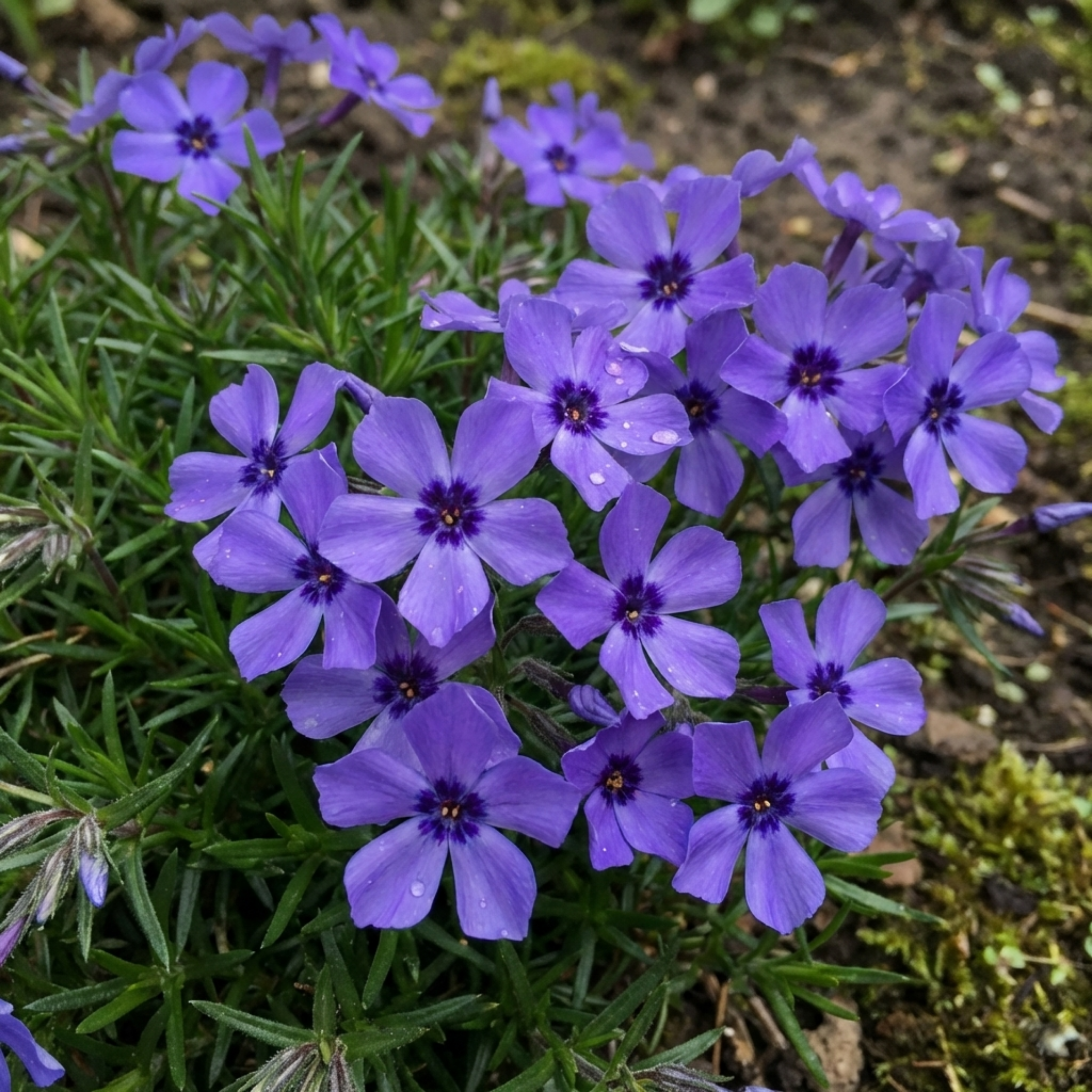 Phlox ‘Blue Dark Eye’ — Hardy Perennial, Bee-Friendly, 1L Pot (Set of 3 or 6)