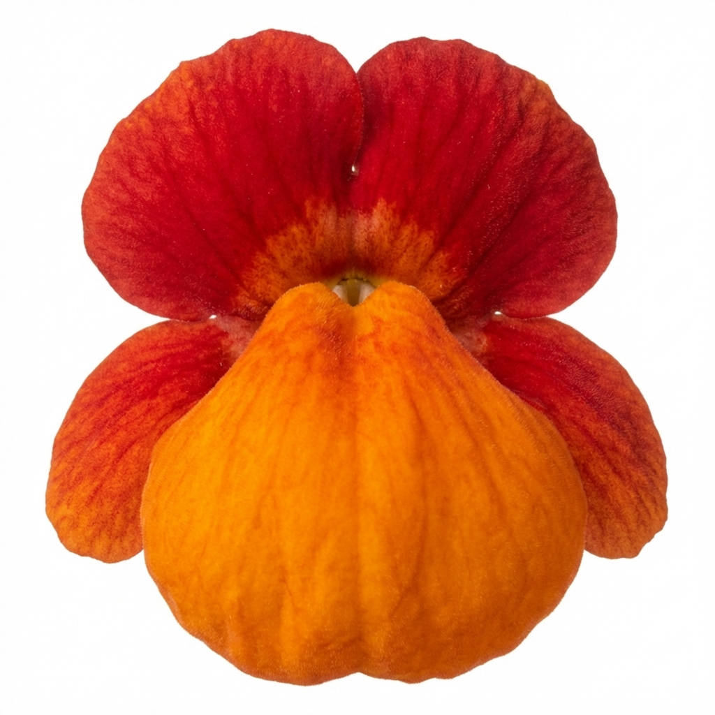 Calceolaria ‘Red Orange Bicolour’ — Hardy Perennial, 1L Pot (Set of 3 or 6)