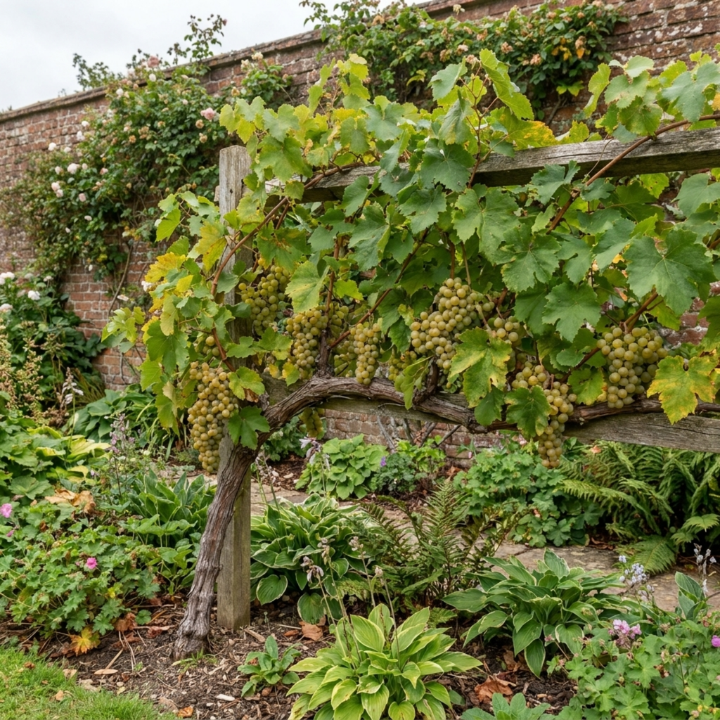 Grape ‘Vine Vitis Centennial White Seedless’ — Deciduous Climbing Vine, 3L Pot