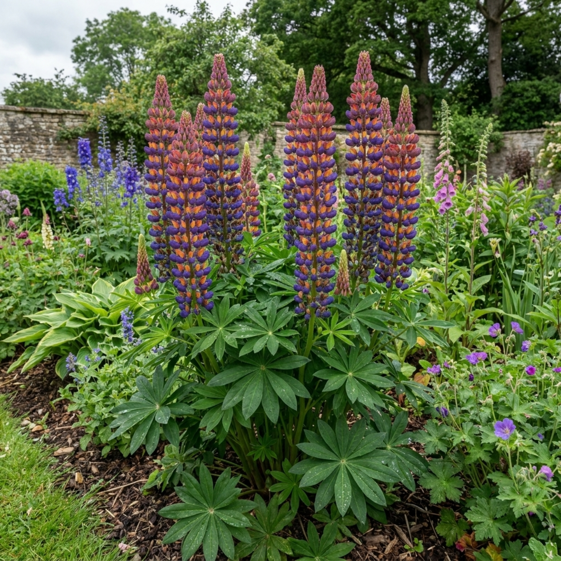Lupin ‘Persian Slipper’ — Hardy Perennial, Bee-Friendly, 3L Pot