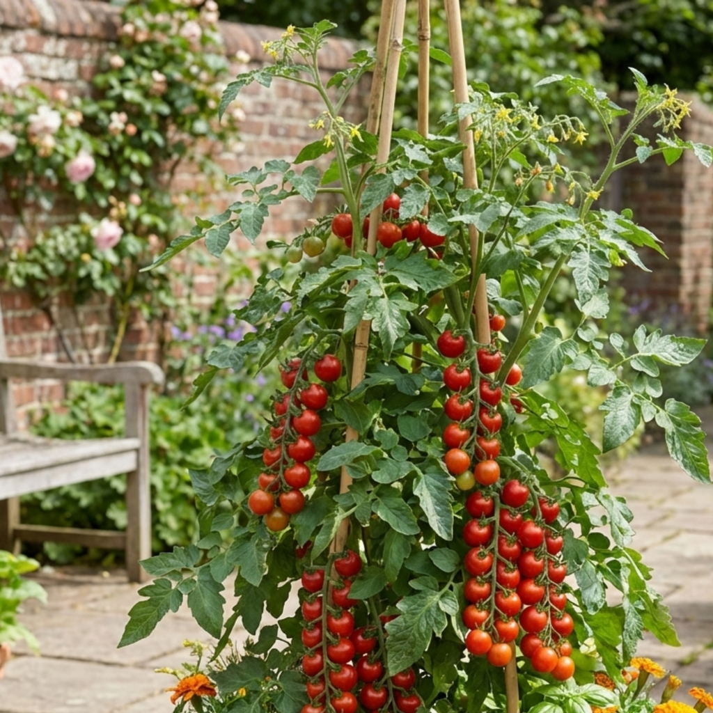 Tomato ‘Gardeners Delight’ — Fruit Plant / Tender Annual, 10.5cm Pot (Set of 3 or 6)