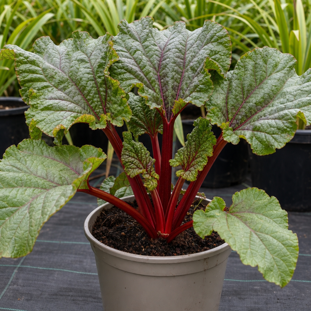 Rhubarb ‘Victoria’ — Hardy Perennial, 17cm Pot