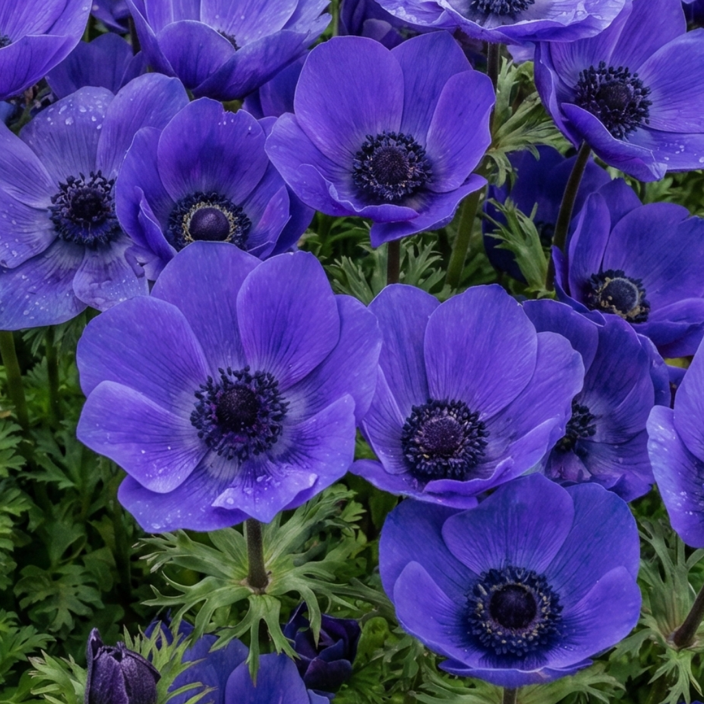 Anemone 'Harmony Blue' — Hardy Perennial, 1L Pot (Set of 3 or 6)