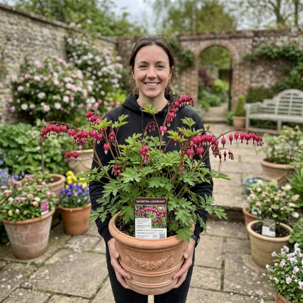Dicentra ‘Luxuriant Bleeding Heart’ — Hardy Perennial, Bee-Friendly, 17cm Pot