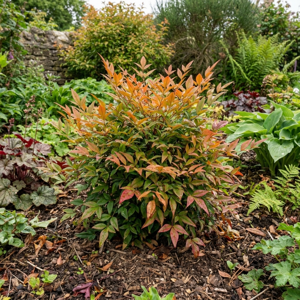 Nandina ‘Gulf Stream’ — Compact Evergreen Shrub, 3L Pot