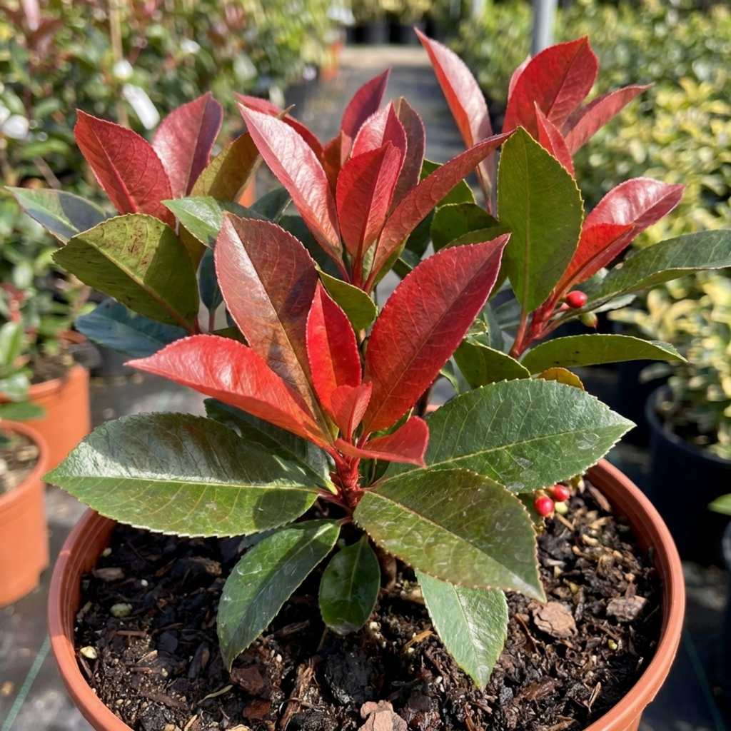 Photinia ‘Magical Volcano’ — Evergreen Shrub, 3L Pot