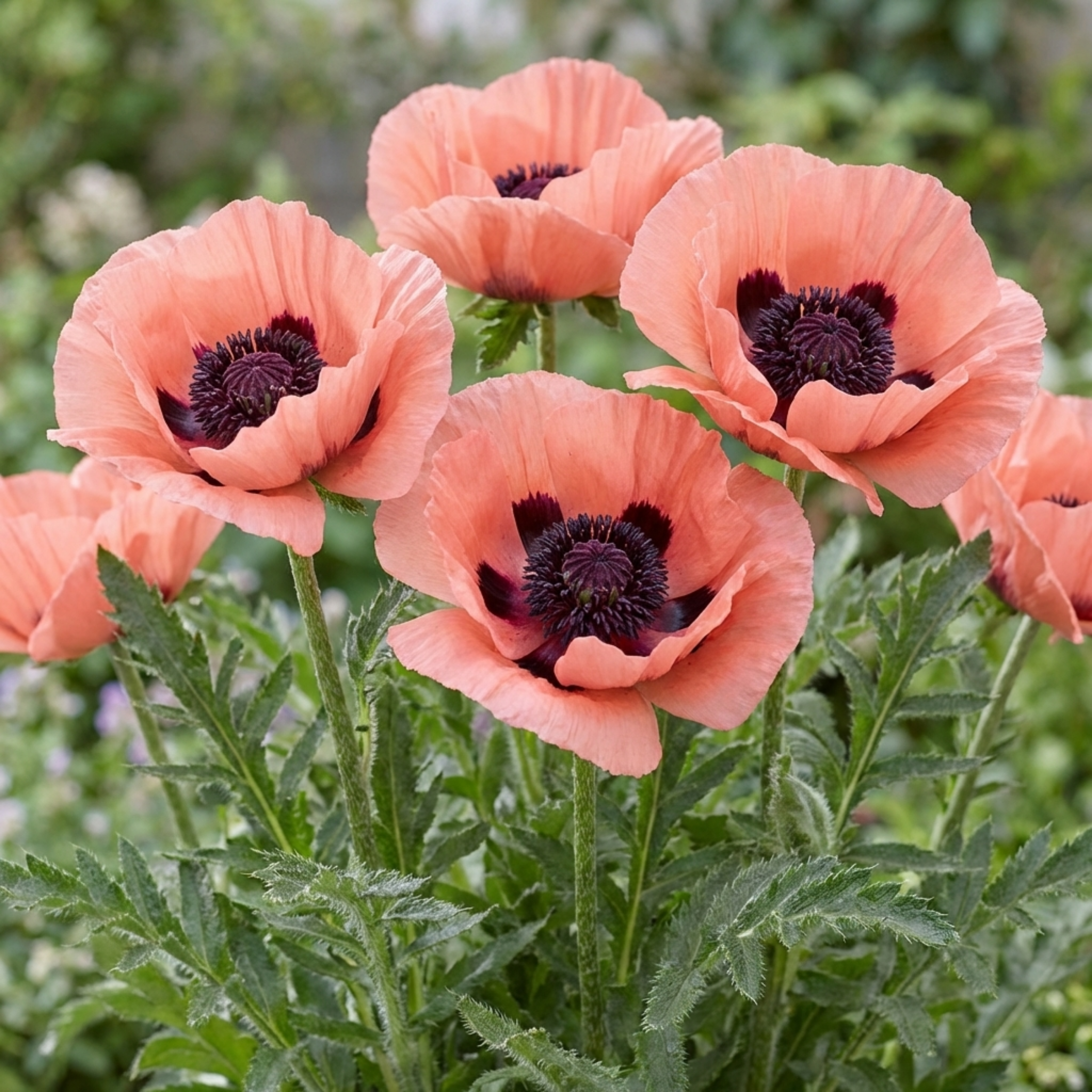 Papaver ‘Orientale Victoria Louise’ — Hardy Perennial, Bee-Friendly, 1L Pot (Set of 3 or 6)