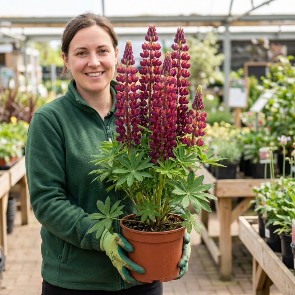 Lupin ‘Masterpiece’ — Hardy Perennial, Bee-Friendly, 3L Pot