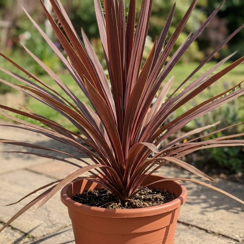 Cordyline ‘Red star’ — Evergreen Architectural Shrub, 1L Pot (Set of 3 or 6)