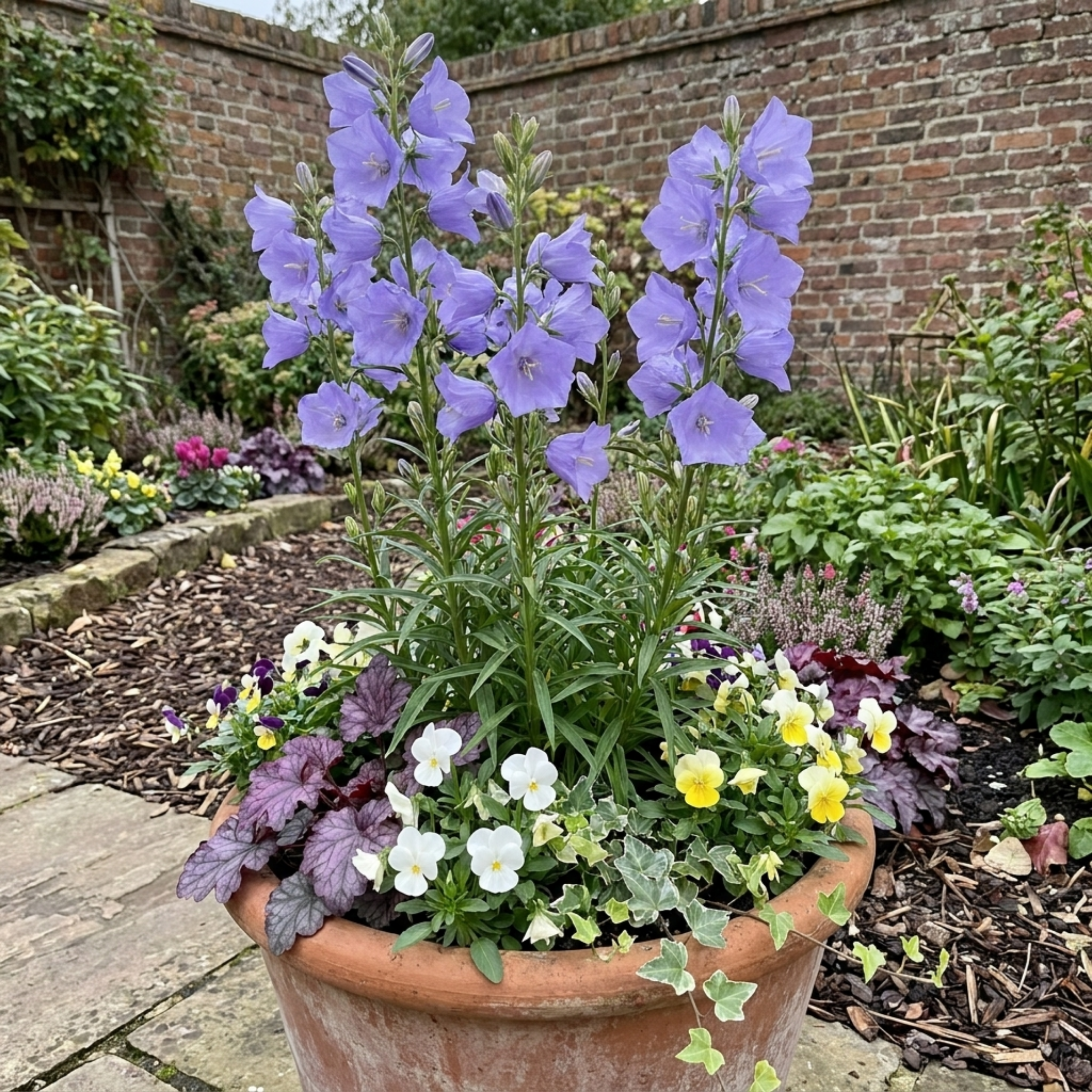 Campanula ‘Persicifolia Caerulea’ — Hardy Perennial, Bee-Friendly, 11cm Pot