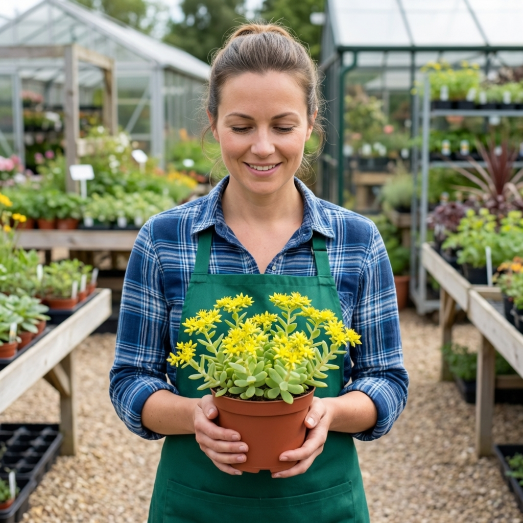 Sedum ‘Oracle’ — Hardy Perennial, Bee-Friendly, 11cm Pot (Set of 3 or 6)