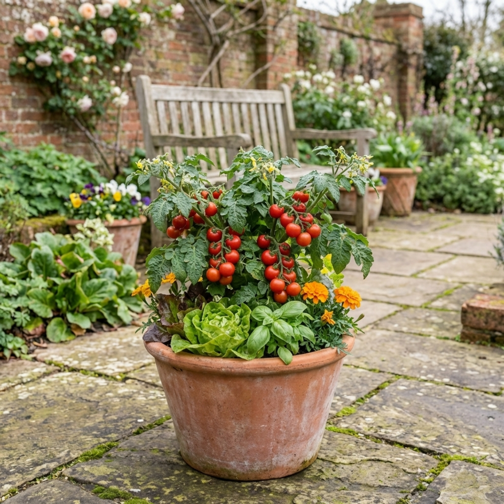 Tomato ‘Crokini’ — Fruit Plant / Tender Annual, 10.5cm Pot (Set of 3 or 6)