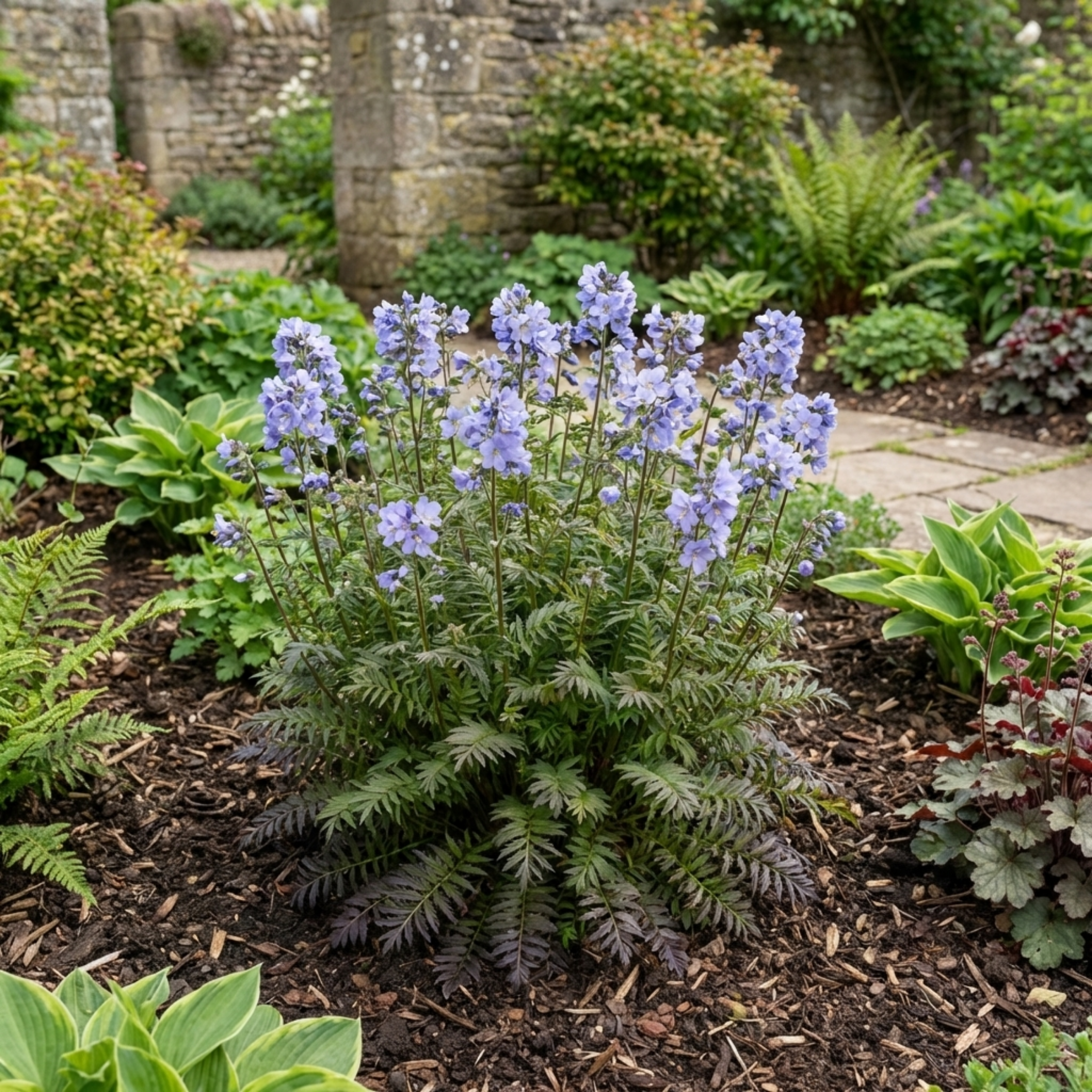 Polemonium ‘Heaven Scent’ — Hardy Herbaceous Perennial, Bee-Friendly, 3L Pot