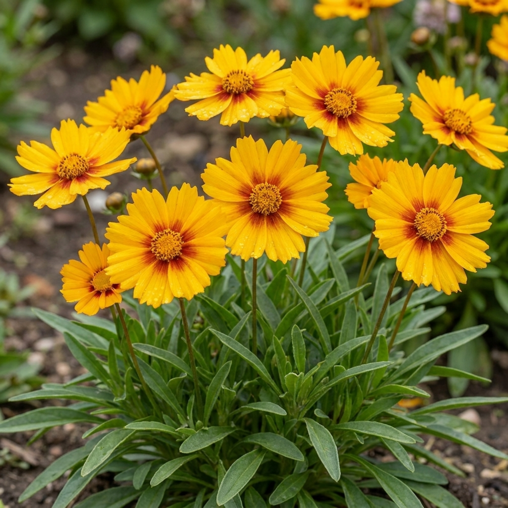 Coreopsis ‘Uptick Gold Bronze’ — Hardy Perennial, Bee-Friendly, 1L Pot (Set of 3 or 6)