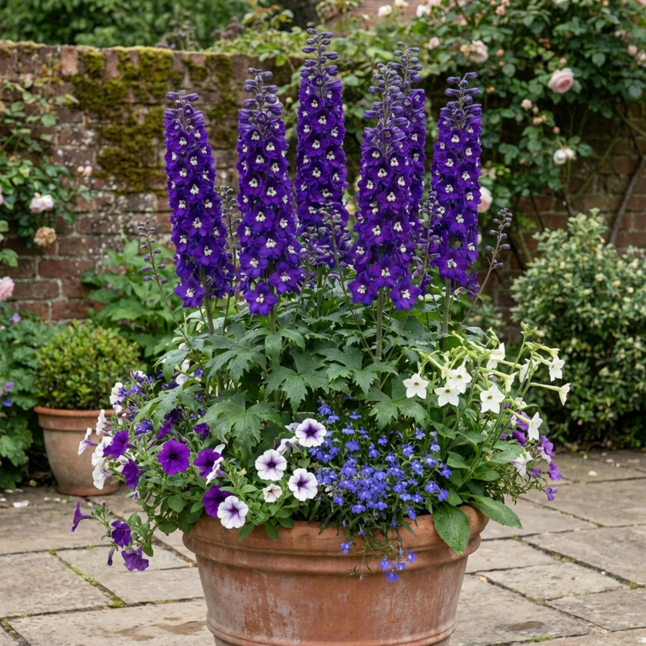 Delphinium ‘Pacific Giants King Arthur’ — Hardy Perennial, Bee-Friendly, 1L Pot (Set of 3 or 6)