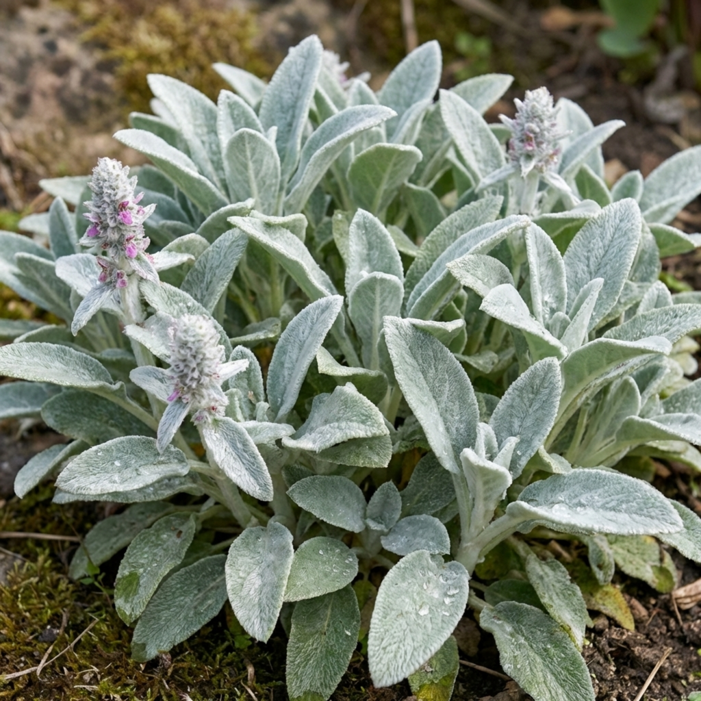 Stachys ‘Lamb’ — Hardy Perennial, Bee-Friendly, 1L Pot (Set of 3 or 6)