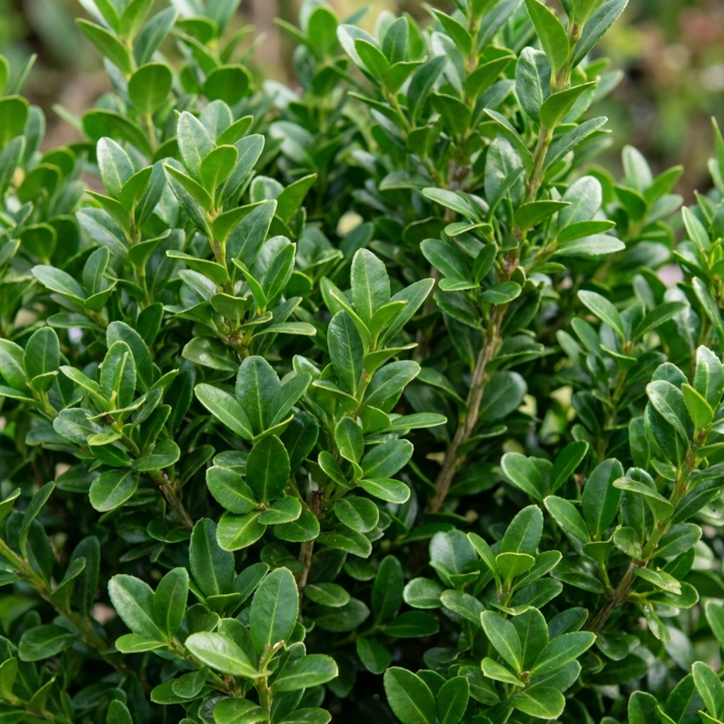 Euonymus ‘Microphyllus’ — Evergreen Shrub, 1L Pot (Set of 3 or 6)