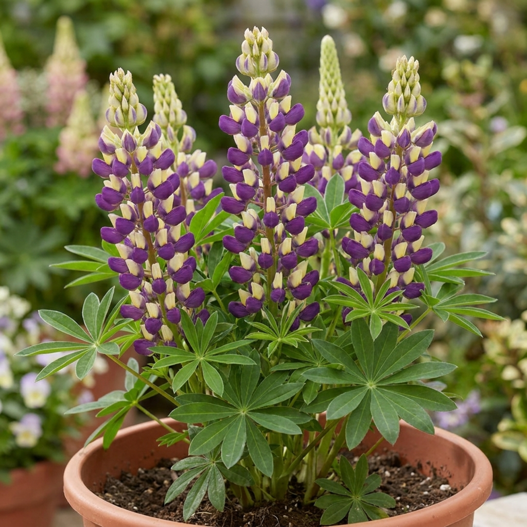 Lupin ‘Manhattan Lights’ — Herbaceous Perennial, Bee-Friendly, 3L Pot