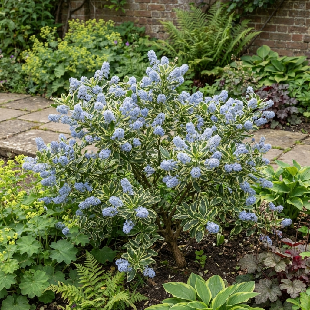 Ceanothus ‘Cool Blue’ — Evergreen Shrub, Bee-Friendly, 3L Pot