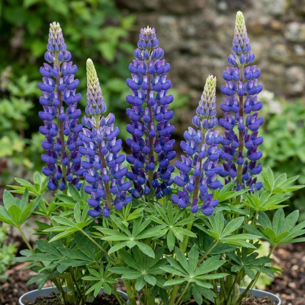 Lupin ‘Legendary Blue’ — Hardy Perennial, Bee-Friendly, 1L Pot (Set of 3 or 6)