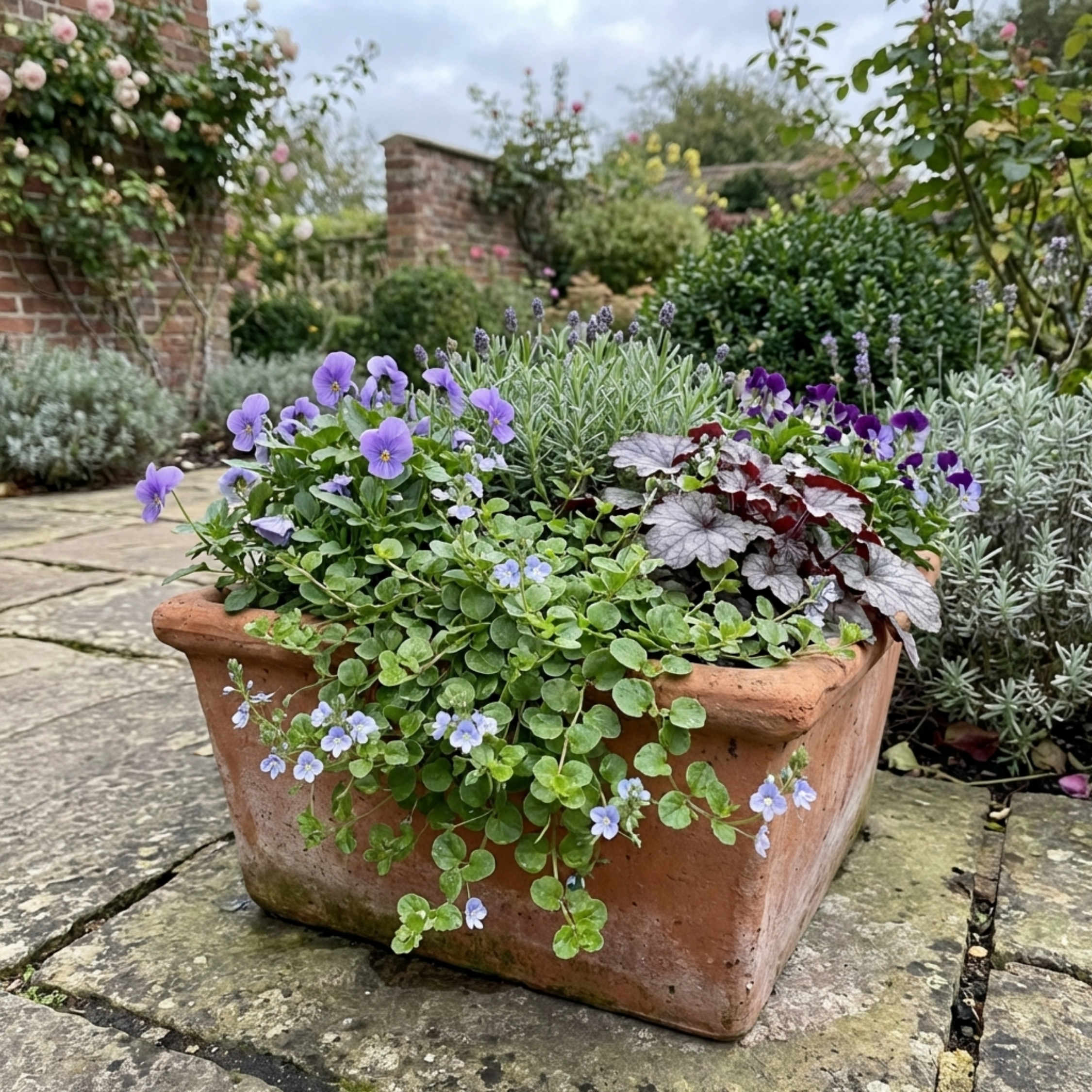 Veronica ‘Repens Creeping Speedwell’ — Hardy Perennial, Bee-Friendly, 1L Pot (Set of 3 or 6)