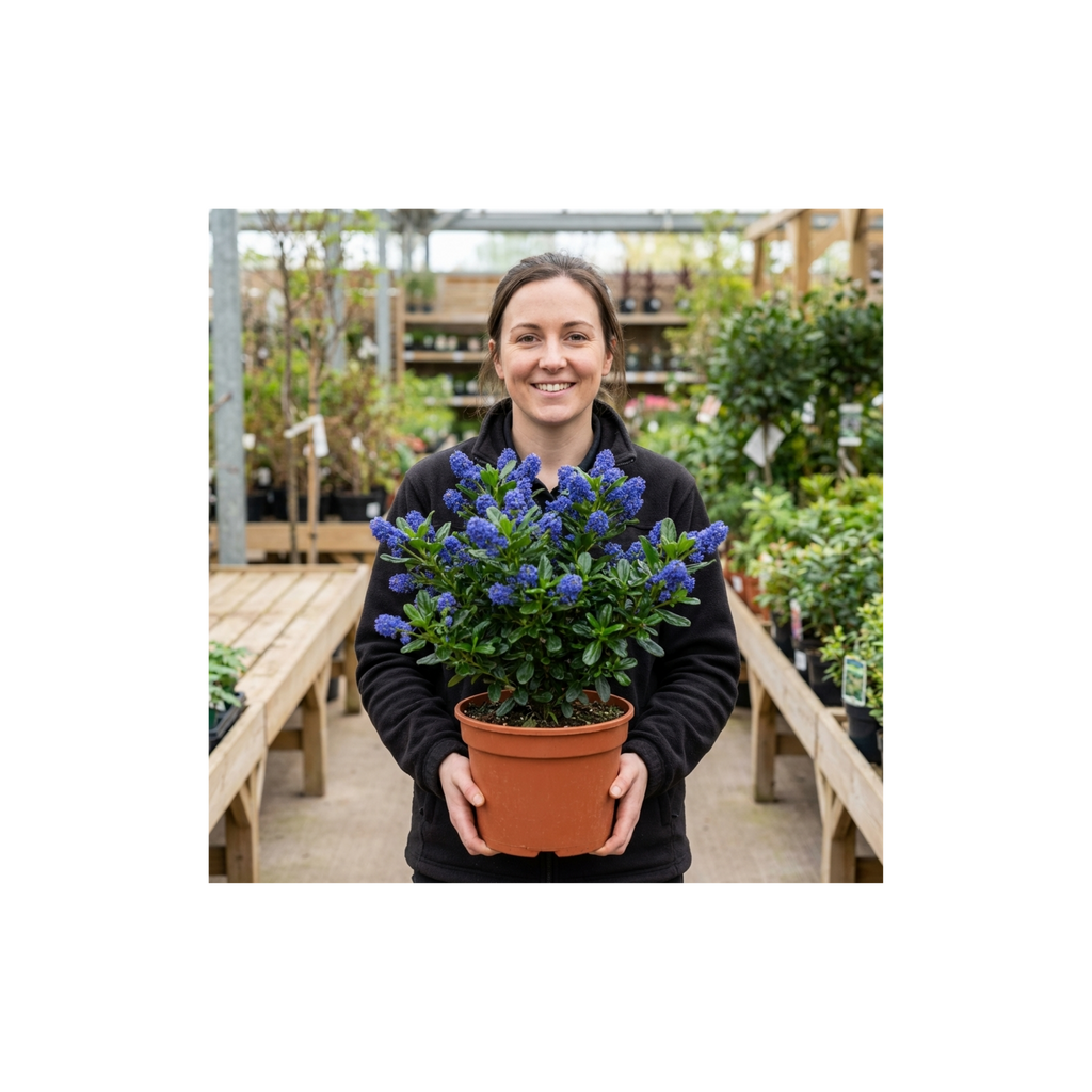 Ceanothus ‘Victoria’ — Evergreen Shrub, Bee-Friendly, 3L Pot