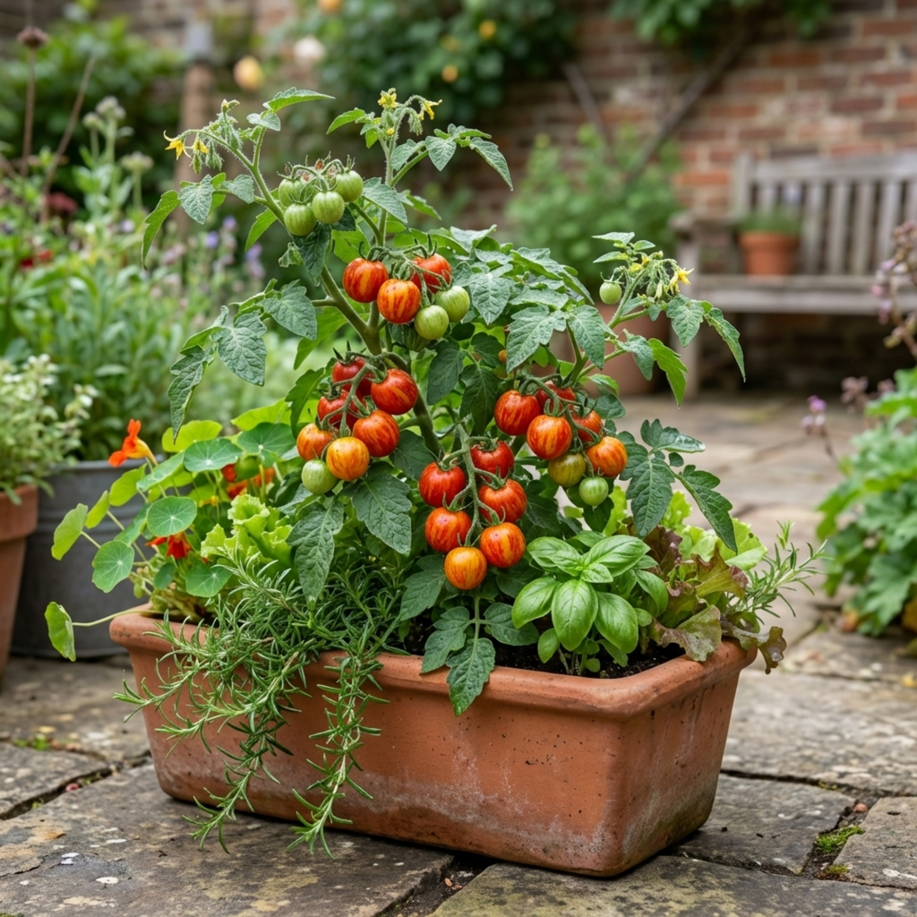 Tomato ‘Ricola Fire’ — Fruit Plant / Tender Annual, 10.5cm Pot (Set of 3 or 6)
