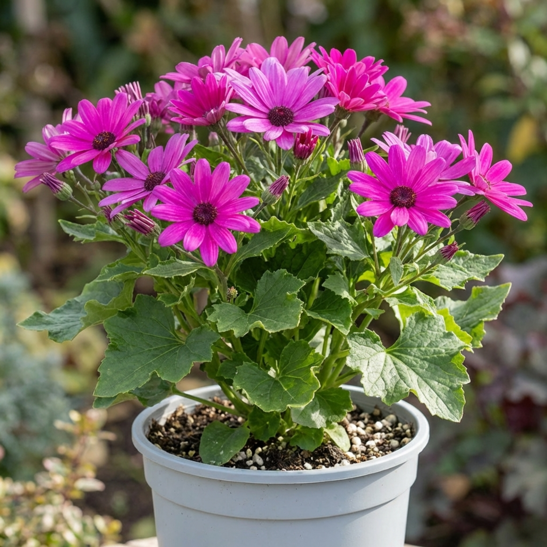 Senetti ‘Magenta Pericallis Daisy’ — Bedding Plant, Bee-Friendly, 6.5L Pot