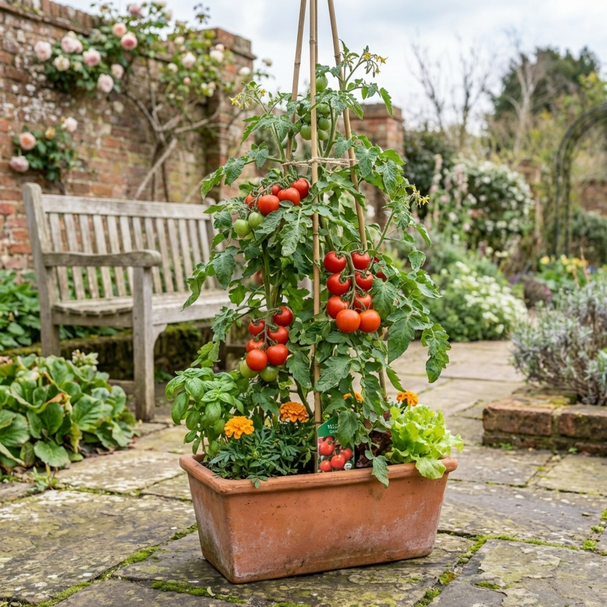 Tomato ‘Alicante’ — Fruit Plant / Tender Annual, 10.5cm Pot (Set of 3 or 6)