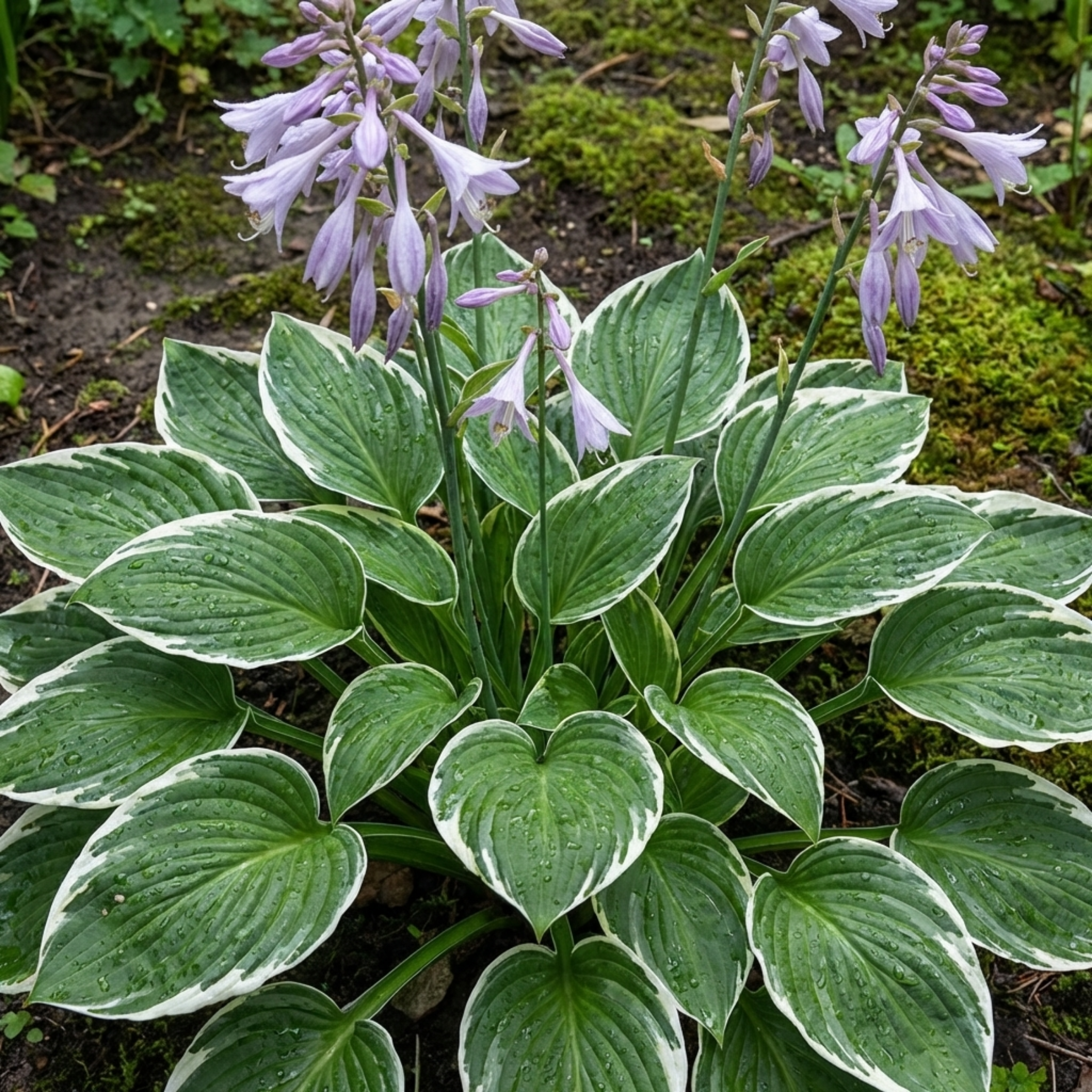 Hosta 'Francee' — Plantain Lily, Hardy Perennial, 1L Pot (Set of 3 or 6)